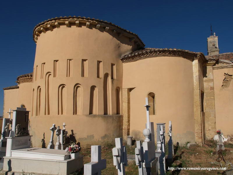 CABECERA DEL TEMPLO Y CEMENTERIO